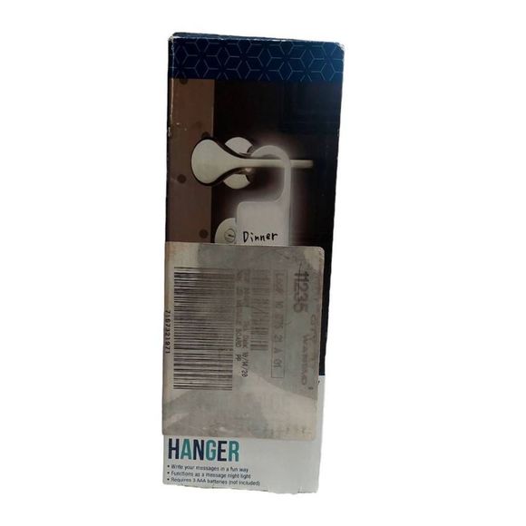 CVS
LED Message Board Door Hanger Lights Up Battery Operated Create Own Message - Picture 4 of 5